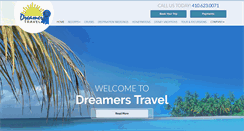 Desktop Screenshot of dreamerstravel.com